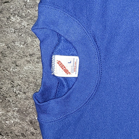 Made in USA. 90s Jerzees by Russell. NEVER-WORN. Merry Kissmas. Large. - Picture 8 of 16